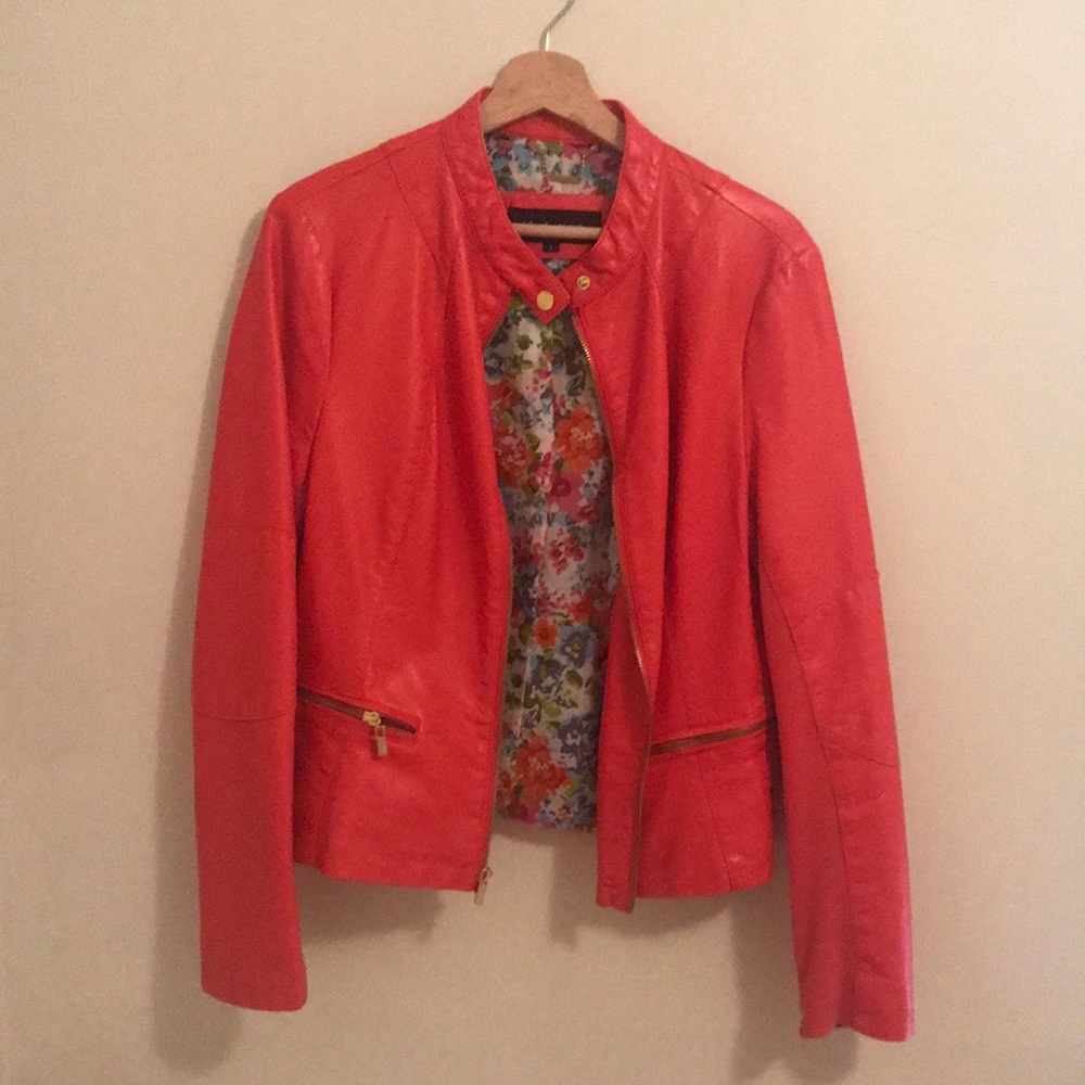 Faux Leather Jacket